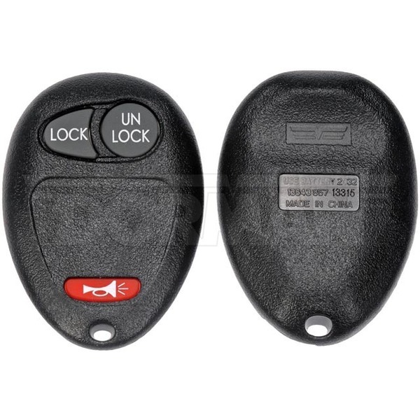 Motormite Keyless Remote Case Replacement, 13643 13643